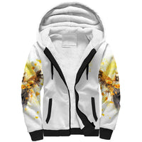 Flower Skull Angel Sherpa Hoodie Bitch I'm The Fucking Queen - Wonder Print Shop