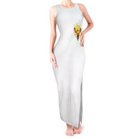 Flower Skull Angel Tank Maxi Dress Bitch I'm The Fucking Queen - Wonder Print Shop