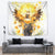 Flower Skull Angel Tapestry Bitch I'm The Fucking Queen - Wonder Print Shop
