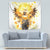 Flower Skull Angel Tapestry Bitch I'm The Fucking Queen - Wonder Print Shop