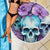 Flower Skull Angel Beach Blanket The Good Girl In Me Got Tired Of The Bullshit - Wonder Print Shop