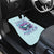 Flower Skull Angel Car Mats The Good Girl In Me Got Tired Of The Bullshit - Wonder Print Shop