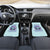 Flower Skull Angel Car Mats The Good Girl In Me Got Tired Of The Bullshit - Wonder Print Shop