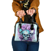 Flower Skull Angel Shoulder Handbag The Good Girl In Me Got Tired Of The Bullshit