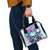 Flower Skull Angel Shoulder Handbag The Good Girl In Me Got Tired Of The Bullshit