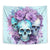 Flower Skull Angel Tapestry The Good Girl In Me Got Tired Of The Bullshit - Wonder Print Shop