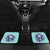 Flower Skull Angel Car Mats Stuck Between IDK IDC and IDGAF - Wonder Print Shop
