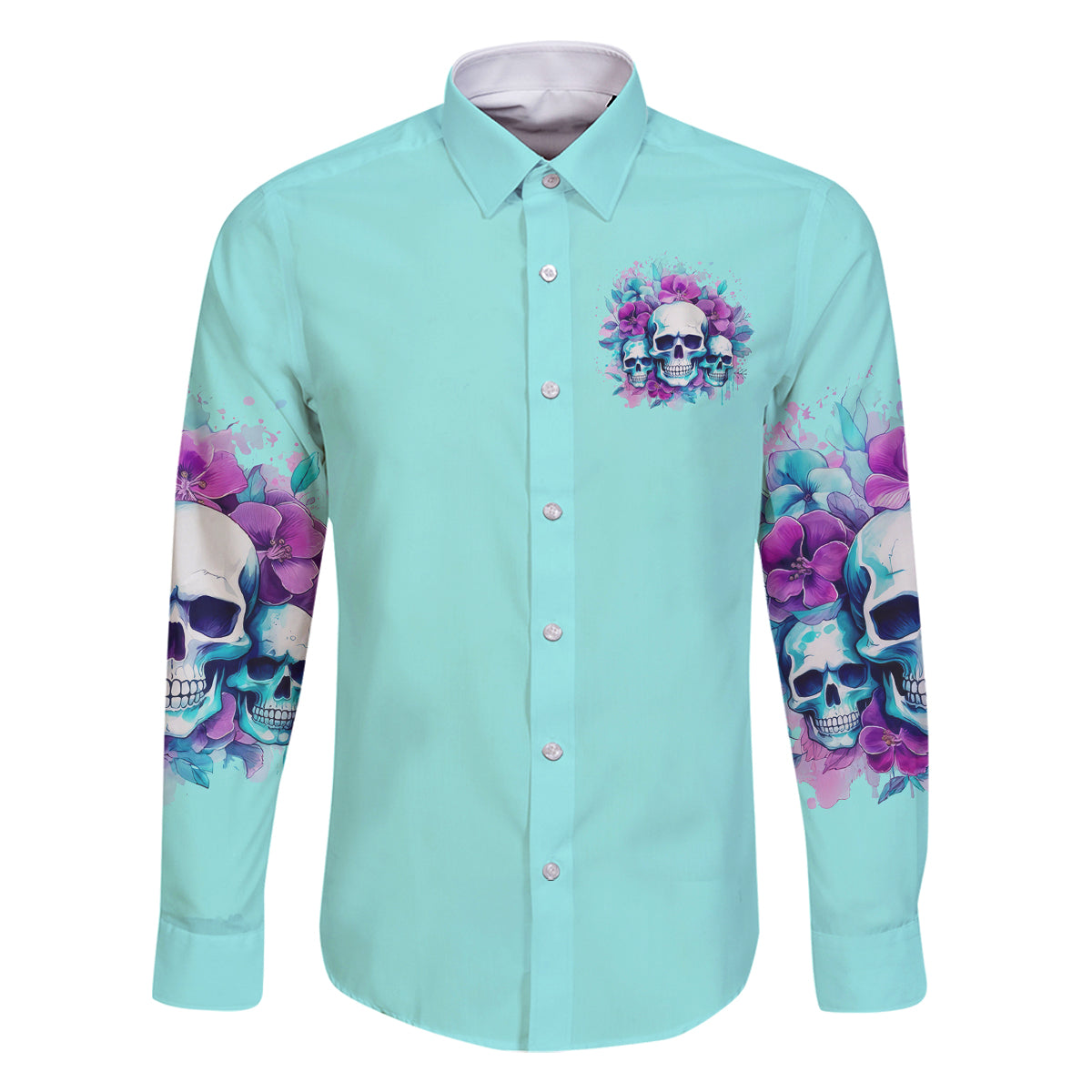 Flower Skull Angel Family Matching Tank Maxi Dress and Hawaiian Shirt Stuck Between IDK IDC and IDGAF - Wonder Print Shop