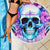Flower Skull Angel Beach Blanket I'm A Bitch With A Flow Bullshit Tolerance - Wonder Print Shop