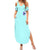 Flower Skull Angel Summer Maxi Dress I'm A Bitch With A Flow Bullshit Tolerance - Wonder Print Shop