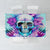 Flower Skull Angel Tablecloth I'm A Bitch With A Flow Bullshit Tolerance - Wonder Print Shop