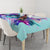 Flower Skull Angel Tablecloth I'm A Bitch With A Flow Bullshit Tolerance - Wonder Print Shop