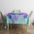 Flower Skull Angel Tablecloth I'm A Bitch With A Flow Bullshit Tolerance - Wonder Print Shop