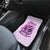 Rose Skull Car Mats Bitch I'm The Fucking Queen - Wonder Print Shop