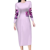 Rose Skull Family Matching Long Sleeve Bodycon Dress and Hawaiian Shirt Bitch I'm The Fucking Queen - Wonder Print Shop