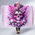Rose Skull Hooded Blanket Bitch I'm The Fucking Queen