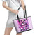 Rose Skull Leather Tote Bag Bitch I'm The Fucking Queen - Wonder Print Shop