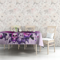 Rose Skull Tablecloth Bitch I'm The Fucking Queen - Wonder Print Shop