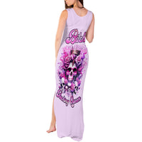 Rose Skull Tank Maxi Dress Bitch I'm The Fucking Queen - Wonder Print Shop