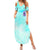 Flower Skull Angel Summer Maxi Dress Stuck Between IDK IDC and IDGAF - Wonder Print Shop