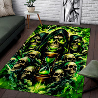 Flame Skull Area Rug I Have 3 Sides Quite Sweet Funny Crazy - Wonder Print Shop