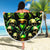 Flame Skull Beach Blanket I Have 3 Sides Quite Sweet Funny Crazy - Wonder Print Shop