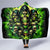 Flame Skull Hooded Blanket I Have 3 Sides Quite Sweet Funny Crazy