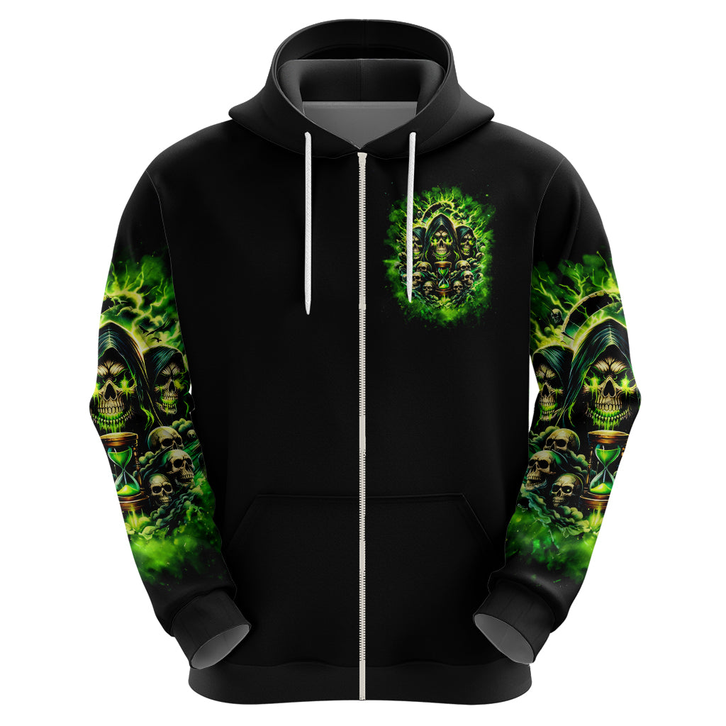 Flame Skull Hoodie I Have 3 Sides Quite Sweet Funny Crazy - Wonder Print Shop