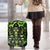 Flame Skull Luggage Cover I Have 3 Sides Quite Sweet Funny Crazy - Wonder Print Shop