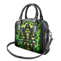 Flame Skull Shoulder Handbag I Have 3 Sides Quite Sweet Funny Crazy