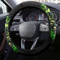 Flame Skull Steering Wheel Cover I Have 3 Sides Quite Sweet Funny Crazy - Wonder Print Shop