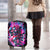 Flame Skull Luggage Cover The Good Girl In Me Got Tired Of The Bullshit - Wonder Print Shop