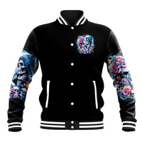 Couple Skull Baseball Jacket From Our Firse Kiss - Wonder Print Shop