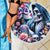 Couple Skull Beach Blanket From Our Firse Kiss - Wonder Print Shop