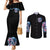 Couple Skull Couples Matching Mermaid Dress and Long Sleeve Button Shirt From Our Firse Kiss