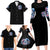 Couple Skull Family Matching Long Sleeve Bodycon Dress and Hawaiian Shirt From Our Firse Kiss - Wonder Print Shop