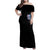 Couple Skull Family Matching Off Shoulder Maxi Dress and Hawaiian Shirt From Our Firse Kiss - Wonder Print Shop