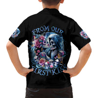 Couple Skull Hawaiian Shirt From Our Firse Kiss - Wonder Print Shop
