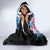 Couple Skull Hooded Blanket From Our Firse Kiss
