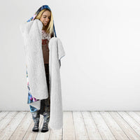 Couple Skull Hooded Blanket From Our Firse Kiss