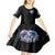 Couple Skull Kid Short Sleeve Dress From Our Firse Kiss - Wonder Print Shop
