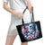 Couple Skull Leather Tote Bag From Our Firse Kiss - Wonder Print Shop