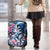 Couple Skull Luggage Cover From Our Firse Kiss - Wonder Print Shop