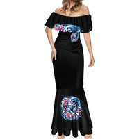 Couple Skull Mermaid Dress From Our Firse Kiss - Wonder Print Shop