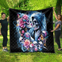 Couple Skull Quilt From Our Firse Kiss - Wonder Print Shop