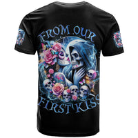 Couple Skull T Shirt From Our Firse Kiss - Wonder Print Shop