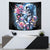 Couple Skull Tapestry From Our Firse Kiss - Wonder Print Shop