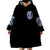 Couple Skull Wearable Blanket Hoodie From Our Firse Kiss - Wonder Print Shop