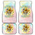 Sunflower Skull Car Mats She Is Sunshine Mixed With A Little Hurricane - Wonder Print Shop