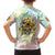 Sunflower Skull Family Matching Summer Maxi Dress and Hawaiian Shirt She Is Sunshine Mixed With A Little Hurricane - Wonder Print Shop